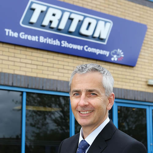Triton showers MD David Tutton