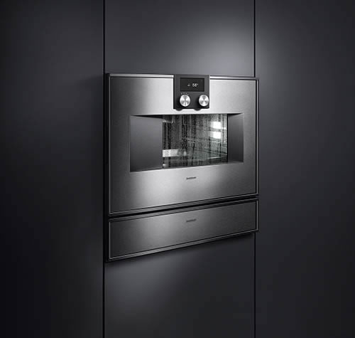 Gaggenau BS470 combi steam oven and DV461 vacuum drawer