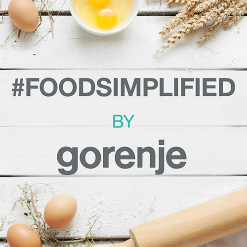 Gorenje #FoodSimplified campaign