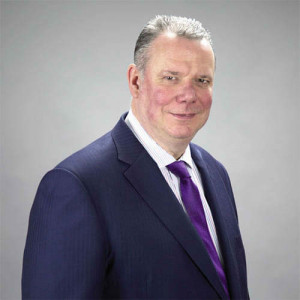 Sharp UK sales and marketing director Andy Warren