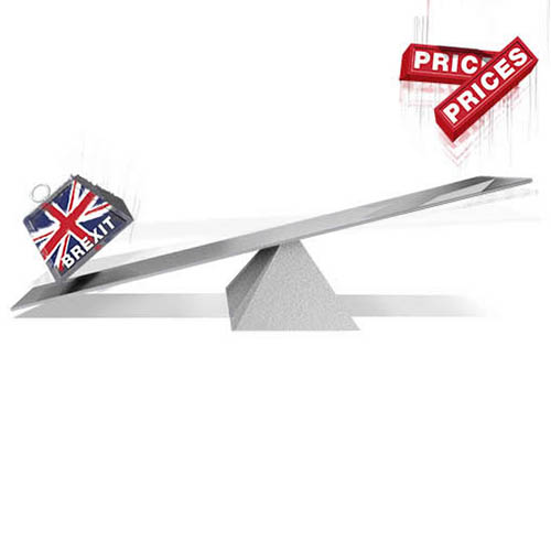 Brexit price rise see-saw
