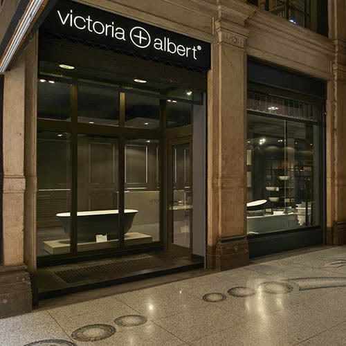 Victoria & Albert showroom in Milan