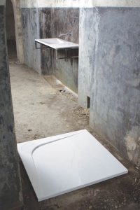 Vayer’s flush fitting shower tray