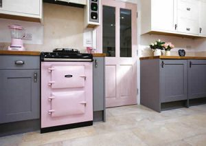 Aga City60 range in Rose finish