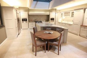 The handmade kitchens are designed and made by Inspired Furniture in NI