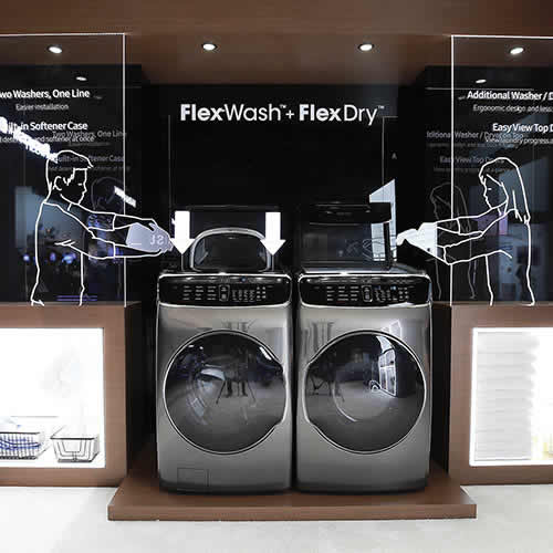 Samsung FlexWash and FlexDry washer and dryer