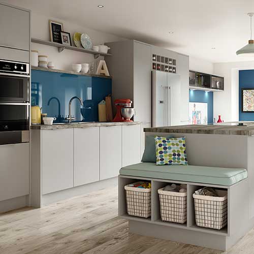 Wickes Melrose Dove Grey kitchen