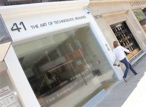 The Apartment in London's Windmill Street has CCTV that alerts them to anyone loitering outside