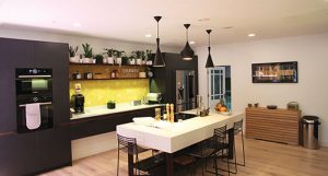 The 'Home' kitchen features a range of smart products