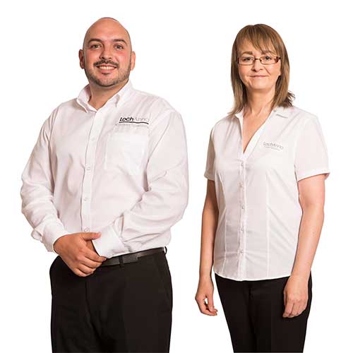 L to R: Lee Pashley and Sinead Trainor