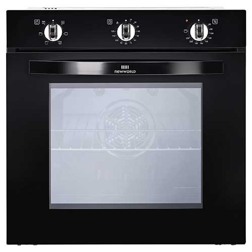 New World 602F oven in black