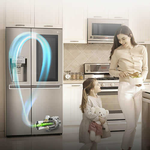 LG InstaView refrigerator