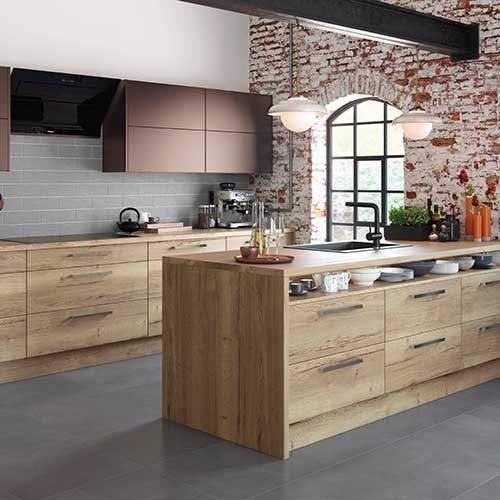 Lastra natural oak and russet from Mereway