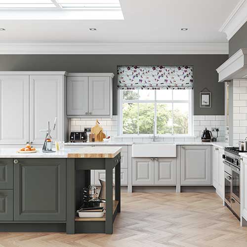 Daval Amberley kitchen in dove grey