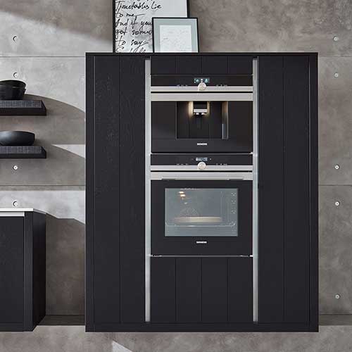 Neil Lerner Design black elm kitchen