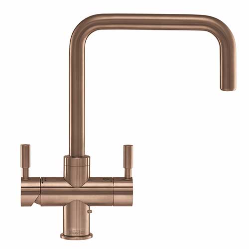 Franke Omni Contemporary 4-in-One tap in copper