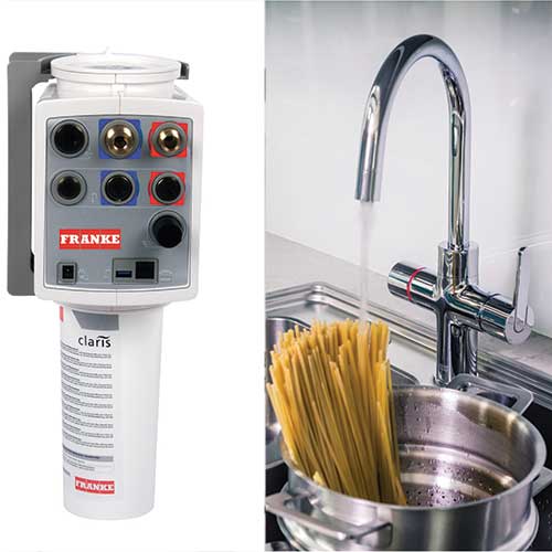 Franke M-Box with Minerva Electronic 4-in-1 tap