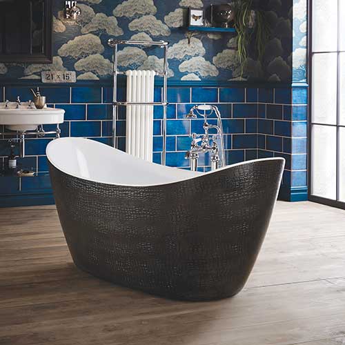 Heritage Alderley mock crock leather-effect bath