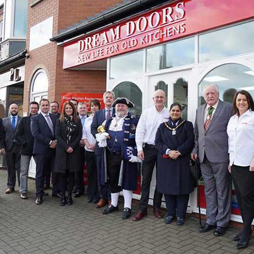 Dream Doors West Nottingham showroom opening